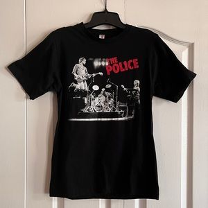 Police 2007-2008 concert tour tshirt small black